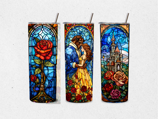 Beauty and the Beast 20 oz Tumbler