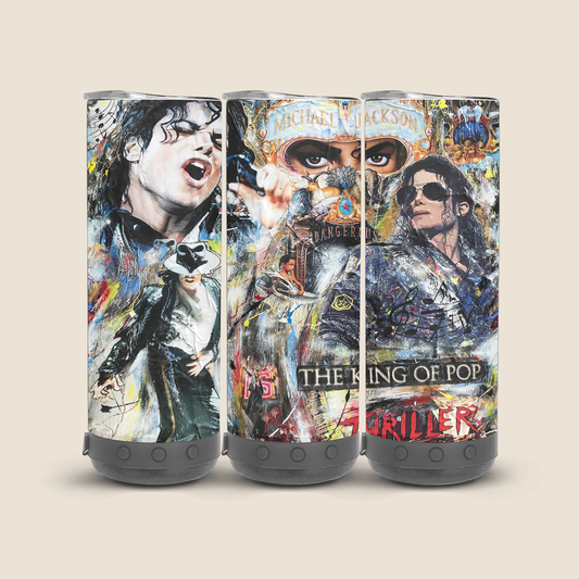 Mj 20 oz Bluetooth Speaker Tumbler