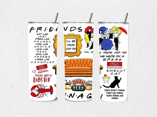 Friends -White Print