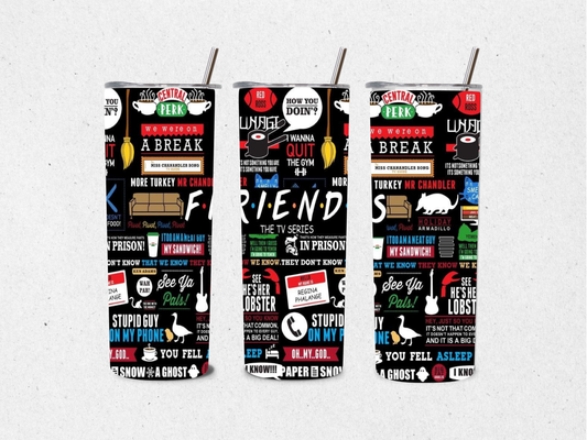 Friends Black Print