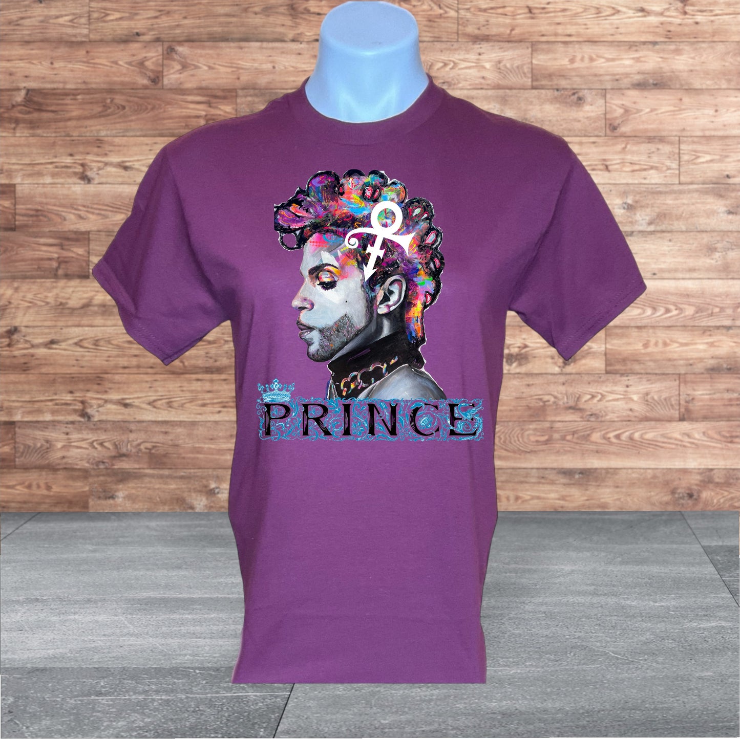 Prince purple crew neck