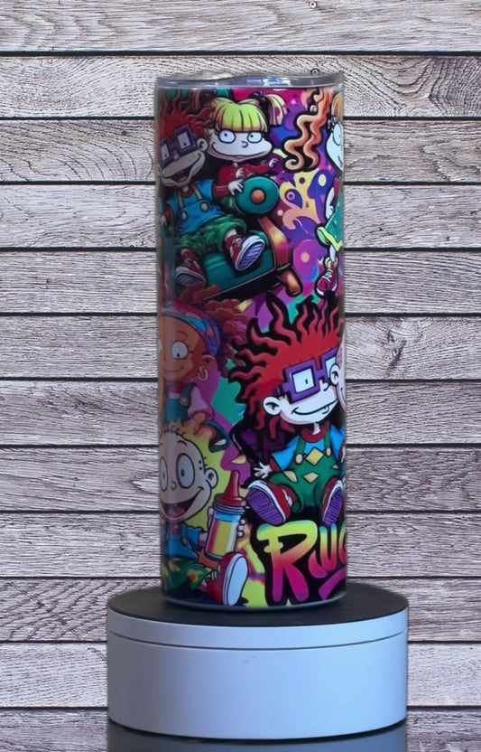 Rugrats colorful tumbler